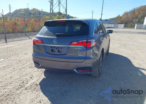 2017 Acura Rdx Advance Package z USA, uszkodzony, nr VIN 5J8TB4H7XHL018596